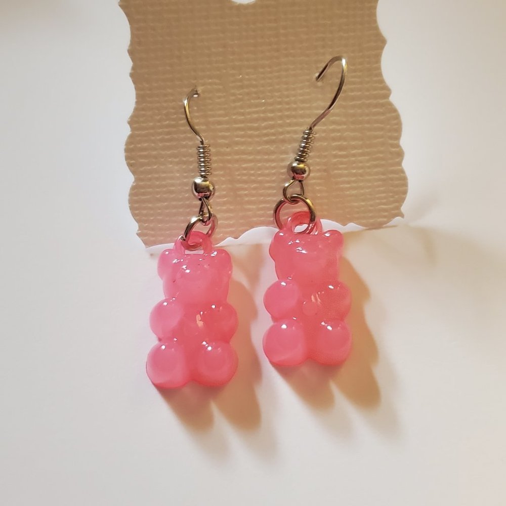 Gummie Bear Earrings! 7 colors!